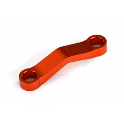 Drag link, machined 6061-T6 aluminum (orange-anodized)