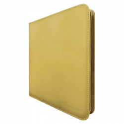 UP - 12-Pocket Zippered PRO-Binder - Yellow