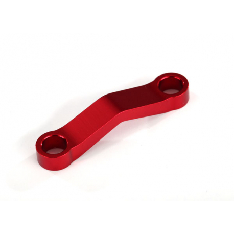 Drag link, machined 6061-T6 aluminum (red-anodized)