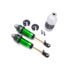 Shocks, GTR xx-long hard-A, PTFE-coated bodies w/ TiN Green