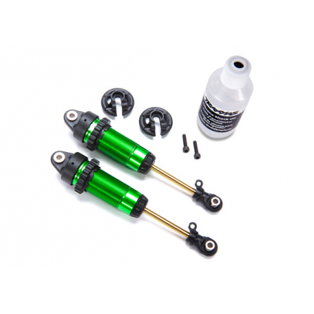 Shocks, GTR xx-long hard-A, PTFE-coated bodies w/ TiN Green