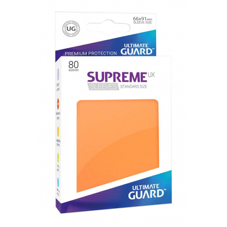 U.Guard Supreme UX Sleeves Standard Size Orange (80)