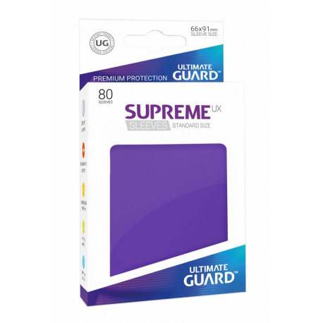 U.Guard Supreme UX Sleeves Standard Size Purple (80)