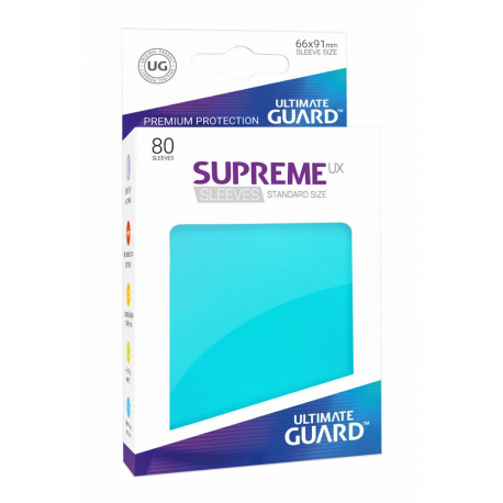 U.Guard Supreme UX Sleeves Standard Size Aquamarine (80)