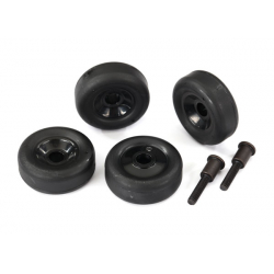 Wheels (4)/ axles (2) (for T-Maxx®/E-Maxx wheelie bar)