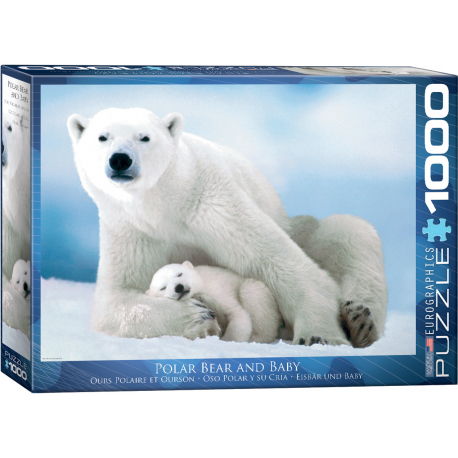 Polar Bear & Baby - 1000pcs