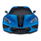 Chevrolet Corvette Stingray 1/10 AWD 4-Tec 3.0 BLUE