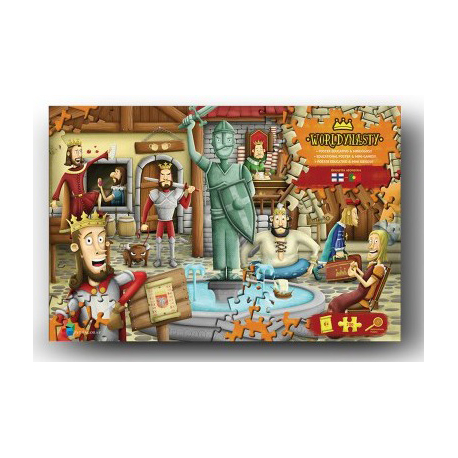 Dinastia de Borgonha ou Afonsina Puzzle (200 pcs)