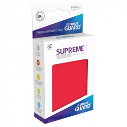 U.Guard Supreme UX Sleeves Standard Size Red (80)