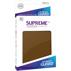 U.Guard Supreme UX Sleeves Standard Size Brown (80)