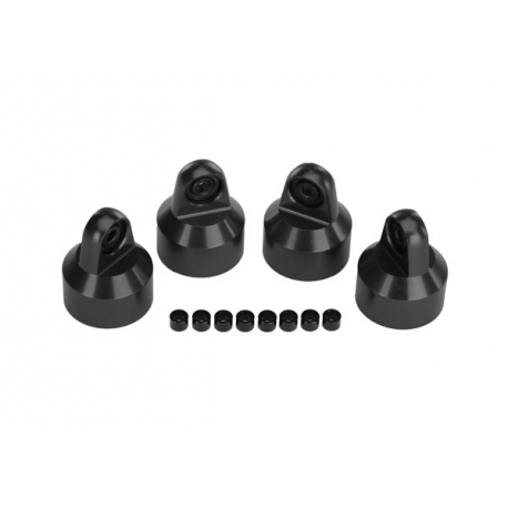 Shock caps, aluminum (hard-anodized, PTFE-coated) X-MAXX