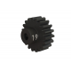 Gear, 19T pinion (32P), heavy duty (h.steel) set screw