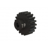 Gear, 19T pinion (32P), heavy duty (h.steel) set screw