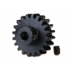 Gear, 20T pinion (32P), heavy duty (h.steel) set screw