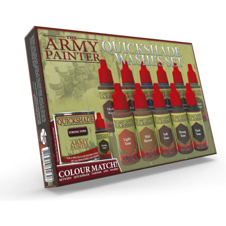 The Army Painter - Warpaints Washes Paint Set