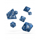 Oakie Doakie Dice RPG Set Marble - Blue (7)