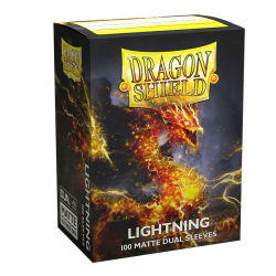 Dragon Shield Sleeves DUAL MATTE (100) LIGHTNING