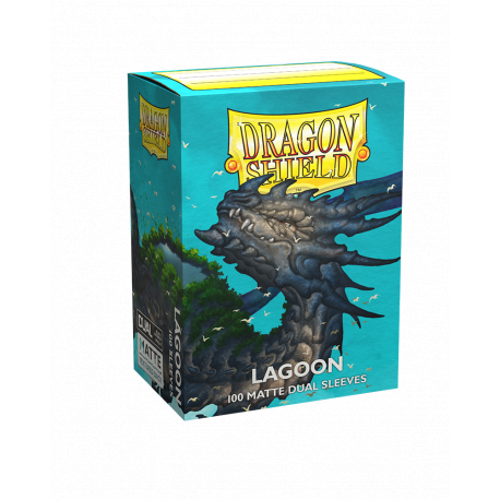 Dragon Shield Sleeves DUAL MATTE (100) LAGOON