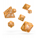 Oakie Doakie Dice RPG Set Marble - Orange