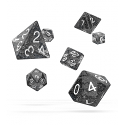 Oakie Doakie Dice RPG Set Speckled - Black