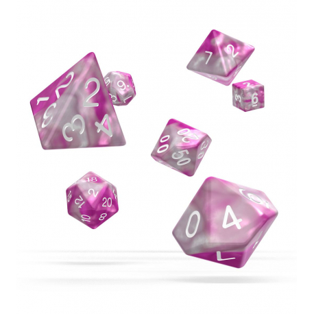 Oakie Doakie Dice RPG Set Gemidice - Magnolia (7)