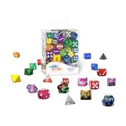 Oakie Doakie Dice RPG Set 12 mm, 16 mm Mixed