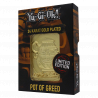 YGO 24K Gold Metal God Card Pot of Greed