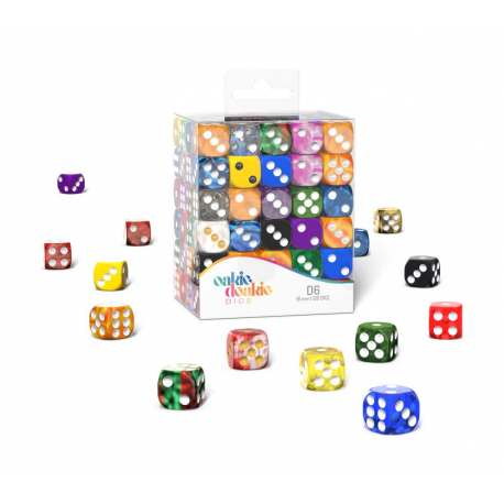 Oakie Doakie Dice D6 Mixed 16mm (120)