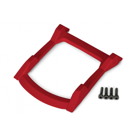 Skid plate, roof body red 3x12mm(4)