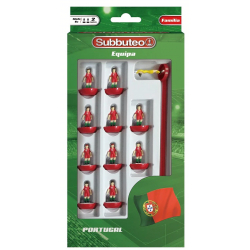 Subbuteo Equipa Feminina Equipamento Vermelho