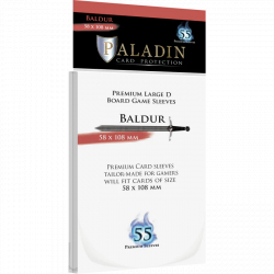 Paladin Sleeves Baldur Premium Large D 58x108mm