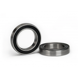 Ball bearing, black rubber sealed (15x24x5mm) (2)