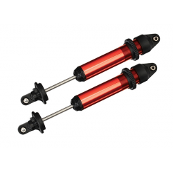 Shocks, GTX, ALUM (red-anod,fully assembled wo springs)