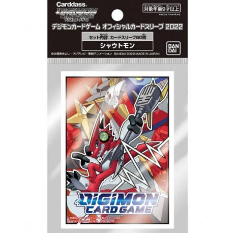 Digimon Card Game Official 2022 Assorted Sleeves V2