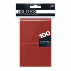 UPR Solid Sleeves Standard (100) - Red