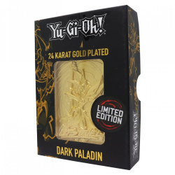 YGO 24K Gold Metal God Plated Collective Dark Paladin