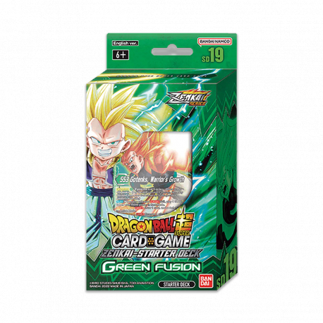 Dragon Ball Super CCG Zenkai Starter Deck Green Fusion SD19