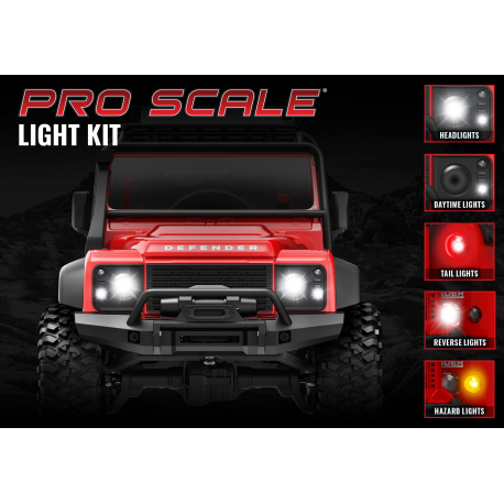 TRX-4M Defender Pro Scale Light Set