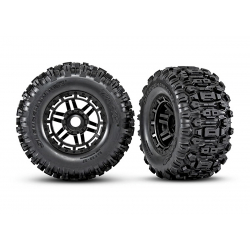 Tires & wheels, dual profile Sledgehammer 17mm