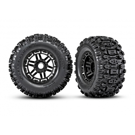 Tires & wheels, dual profile Sledgehammer 17mm