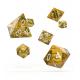 Oakie Doakie Dice RPG Set Speckled - Orange