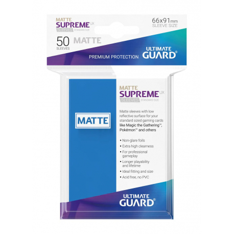 U.Guard Supreme UX Sleeves Standard Matte Royal Blue (50)