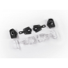 LED lenses, body, front & rear (complete set)
