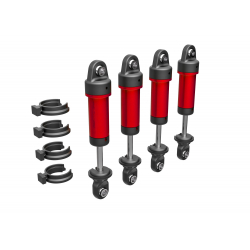 Shocks, GTM, 6061-T6 aluminum (red-anodized)