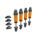 Shocks, GTM, 6061-T6 aluminum (orange-anodized)