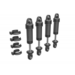 Shocks, GTM, 6061-T6 aluminum (dark titanium-anodized)