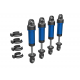 Shocks, GTM, 6061-T6 aluminum (blue-anodized)