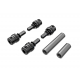 Driveshafts, center, male (metal) (4)