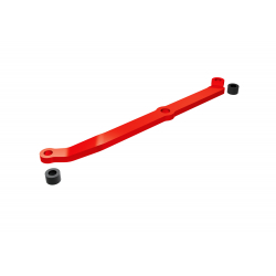 Steering link, 6061-T6 aluminum (red-anodized)