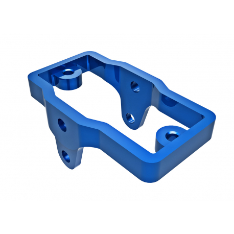 Servo mount, 6061-T6 aluminum (blue-anodized)